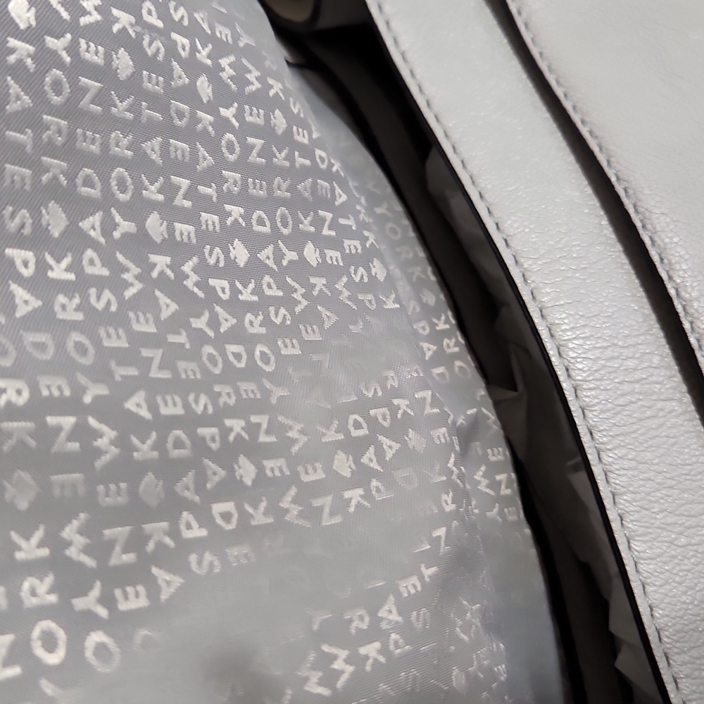 Kate Spade Gray & White Handbag - Picture 6 of 9